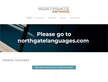 Tablet Screenshot of languagesnorthgate.com